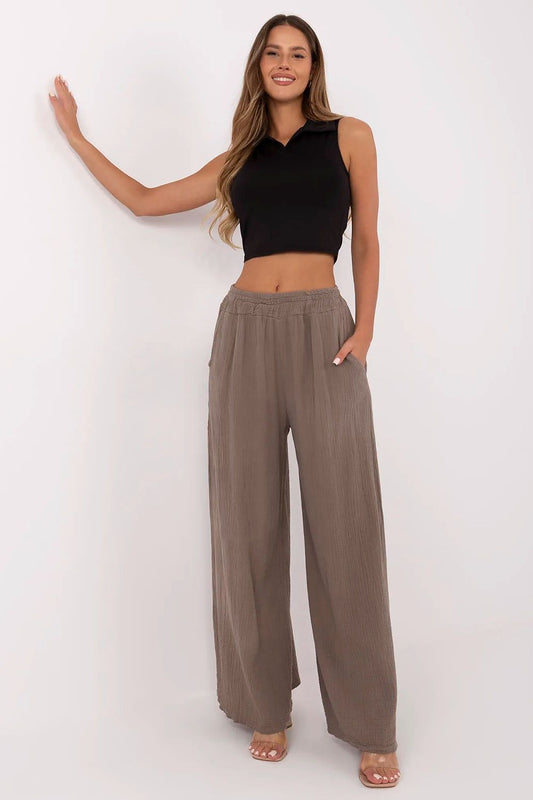 Women trousers model 211271 Italy Moda