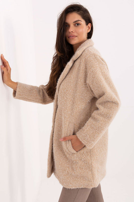 Coat model 217444 Factory Price