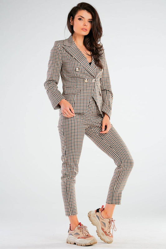 Women trousers model 166816 awama