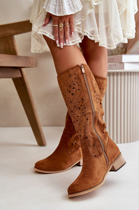  Open-work Boots model 199135 Step in style 