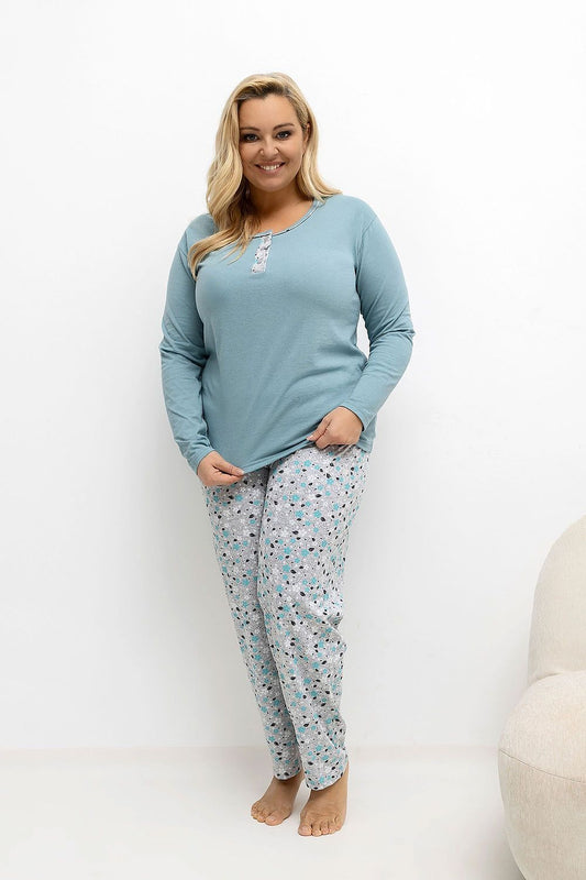  Plus Size Pajamas model 221183 Forever Pink 