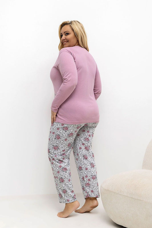  Plus Size Pajamas model 221188 Forever Pink 