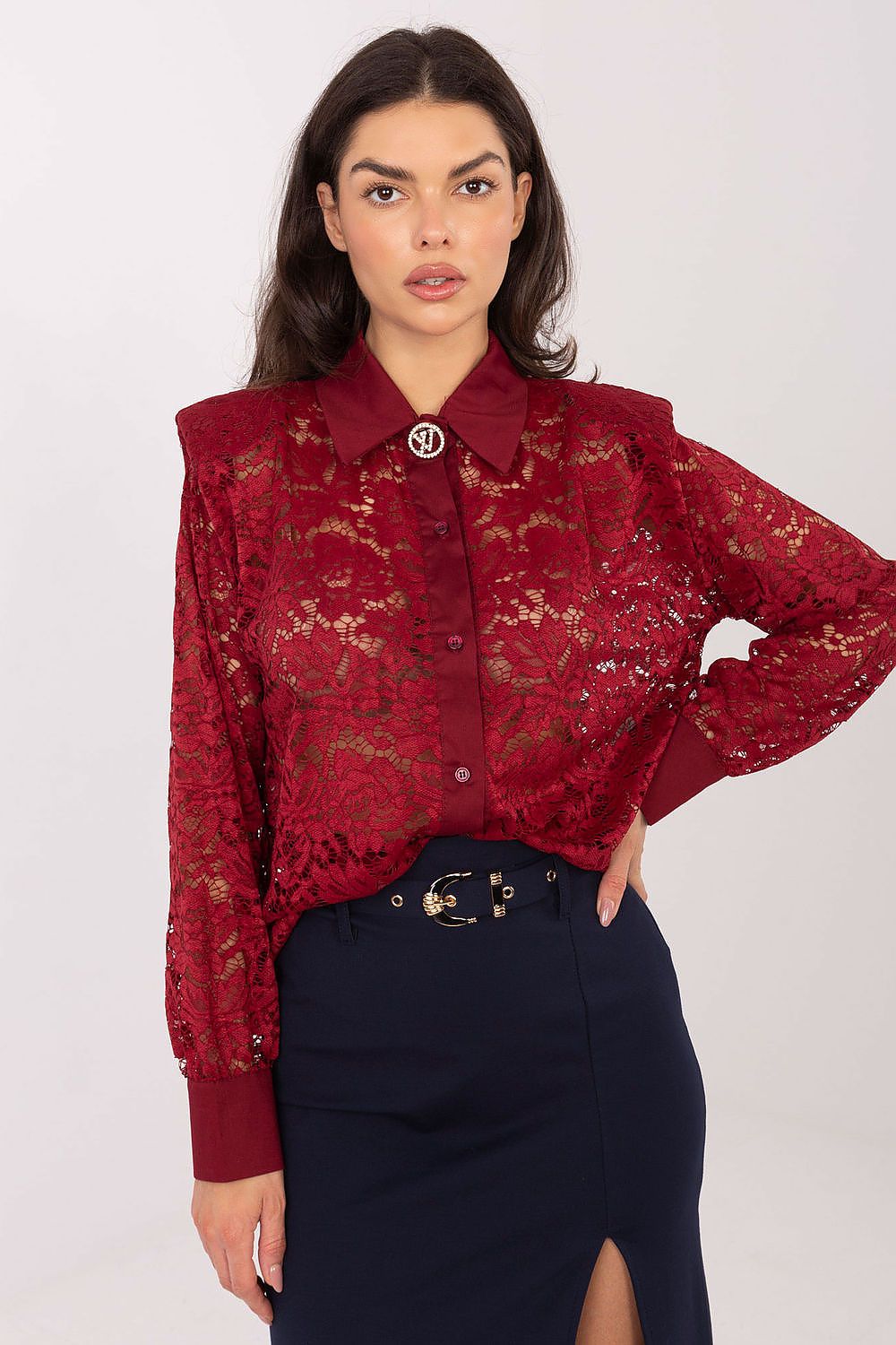  Long sleeve shirt model 222319 Italy Moda 