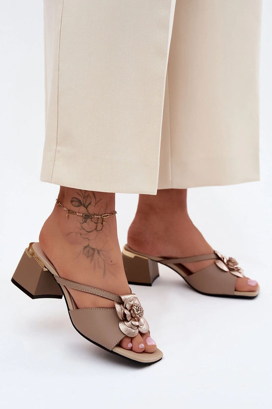  Heeled sandals model 228378 Step in style 