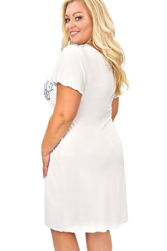  Plus Size Nightgown model 228642 Donna 