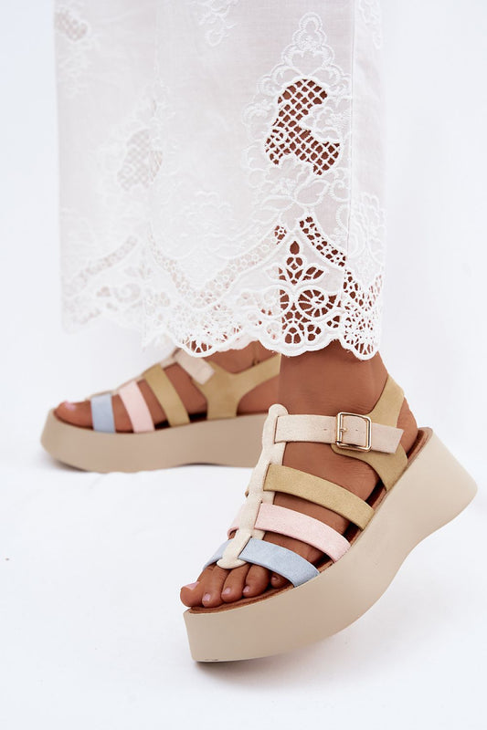  Platform sandals model 228949 Step in style 