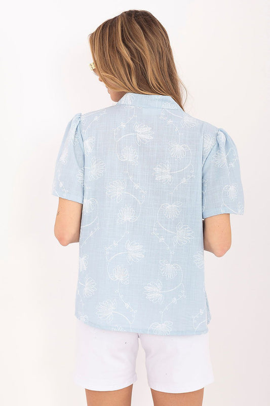  Short sleeve shirt model 229096 Factory Price 
