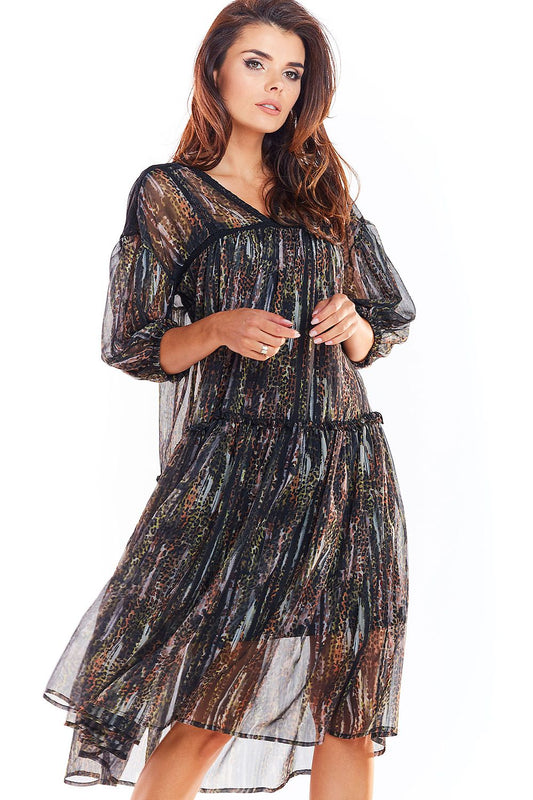  Cocktail dress model 139548 awama 