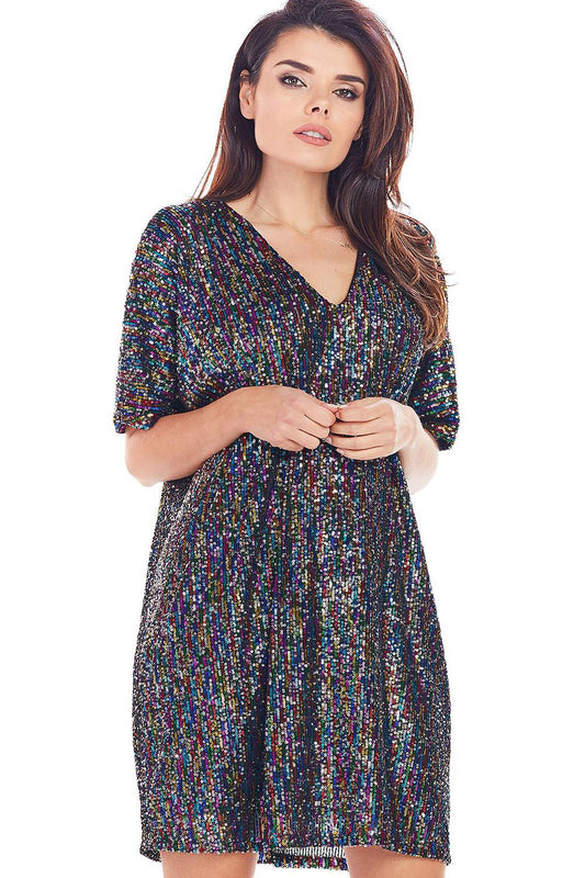  Evening dress model 139580 awama 